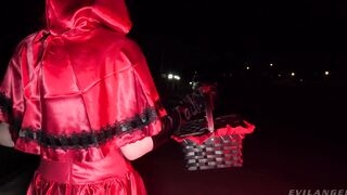 red riding in the hood