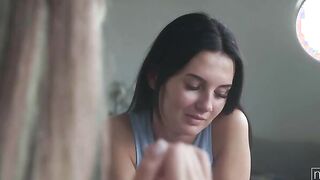 Kiere is enjoying a quiet day inside her kitchen when she hears a knock on