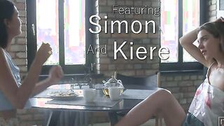 Kiere is enjoying a quiet day inside her kitchen when she hears a knock on