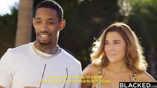 BLACKED Young Eurobabe gets her fill of big black dick on vacay
