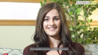 CASTINGFRANCAIS - AMATEUR HOT EVA LYX DRILLED DEEP INTO FIRST AUDITION