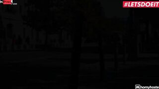 Vulgar Hostel - 19 yo Marilyn Crystal enjoys Anal 3 Way Sex