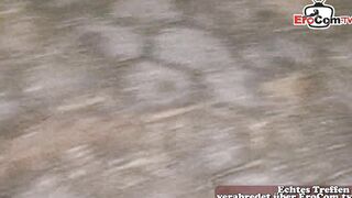 German ugly sluts next door pickup on street for amateur casting