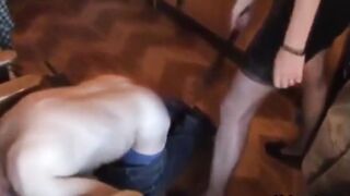 my furious wife trashing my ass