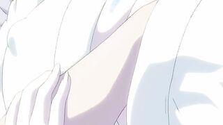 Hot babe with sexy legs gets creampie