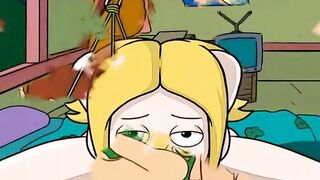 Mature blowjob cartoons