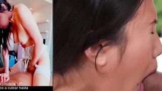 Katherine Riveros  primer doble anal le gusta a la puta