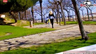 spanish blonde latina MILF get three way mmf