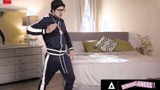BURNING ANGEL - two Influencers Boned Hard On Camera And Maddy May Getting Her Cunt Pounded