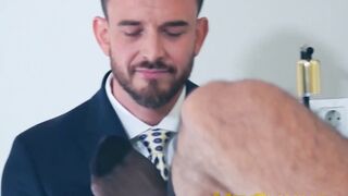 Steamy socks fetish compilation featuring classy men in suit