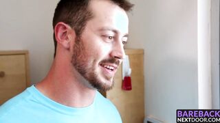 Mark Long and his lover Damien Kyle have bareback anal sex