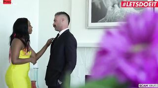 LETSDOEIT - Gigantic Boobies PAWG MILF Brandi Love & Olivia Austin - SCAM ANGELS