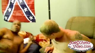 Straight dude really enjoys himself being fucked by a dick