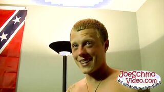 Straight dude really enjoys himself being fucked by a dick