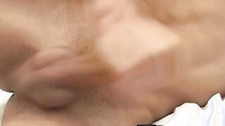 Young amateur Latino raw fucks his man and comes in his ass