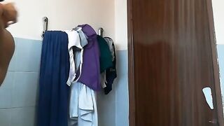 Desi cute mom big boob big ass showing son enjoy handjob