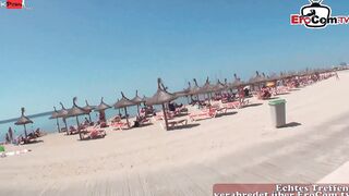 Slender German 19 yo young woman picked up on vacation and fuck!