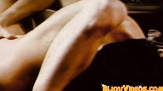 Classic gay porn with masculine men in sixtynine position