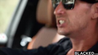 BLACKED Cheating Angelina has outdoor sex with a stranger
