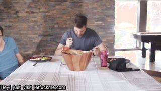 creampie mommy got boobs  - krissy lynn ricky spanish - helicockter