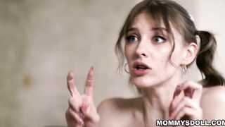 Melody takes her clothes off as an act of protest