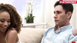 Scam Angels - Husband Fucks His Step Daughter Cecilia Lion And Her BFF