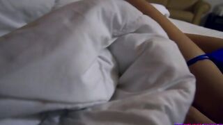 Damon Dice and Ariana Marie stay in the same bedroom when family comes to visit.