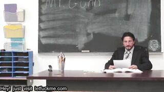 anal innocenthigh - cute schoolgirl jade amber fucked by huge coc