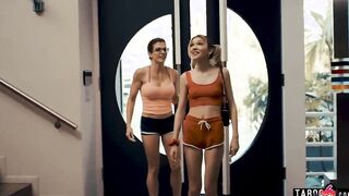 Coach wife brings in tiny 19 yo yo cheerleader for husband