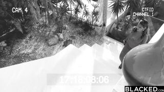 BLACKED Husband has a double big black dick surprise for hotwife
