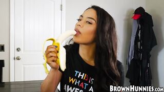Stunning Maya Bijou loves getting her pussy banged