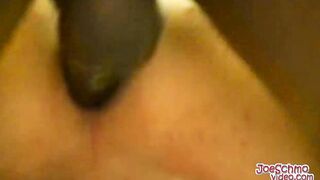 Big dicked black stud enters white dudes ass with every inch