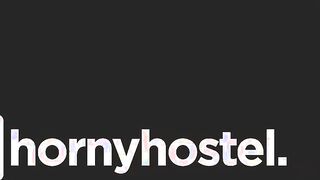 HORNYHOSTEL - (Vanessa Decker, Erika Bellucci) - TRAVEL SEX - The Dark Haired Compilation Part 3