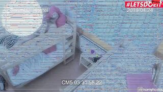 HORNYHOSTEL - (Vanessa Decker, Erika Bellucci) - TRAVEL SEX - The Dark Haired Compilation Part 3