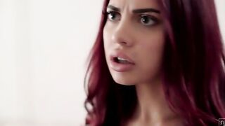 Sabina Rouge and Claire Dark Haired are having a tiff because Claire is fucking Sabina's ex