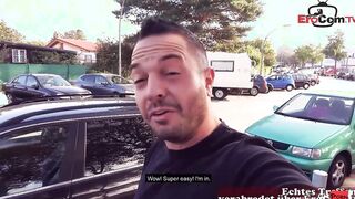 Chubby german hoe pick up online for a public POV banged!!