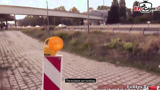 Chubby german hoe pick up online for a public POV banged!!