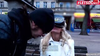 Bums Bus - Blonde Ex-Girlfriend Victoria Innocent Ride My Penis In My Car