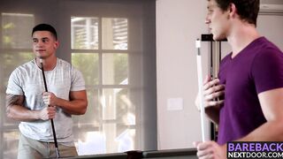 Fraternity hunk Calvin Chambers breeding some junior members