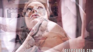 Stepdaughter Marley Brinx fucked by dominant daddy