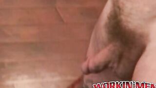 Grandpa and younger homo swallow each others cocks and jizz
