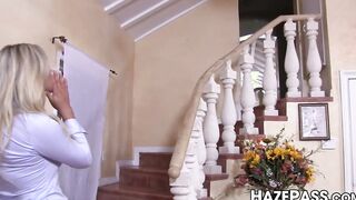 Sorority teens cum hard from sloppy sixty nine pussy licking