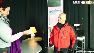 DeutschlandReport - Curvy German Redhead Rough Banging With Turned On Stranger