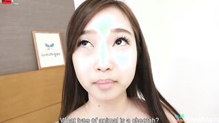 Haruka Izumi getting her twat finger fuck and fucked in her adult sex tape