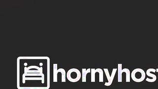 HORNYHOSTEL - (Zuzu Sweet, Freddy Gong) - Turned On Ebony Genie Fucks With Gigantic Booty Dark Haired 18 yo Yo