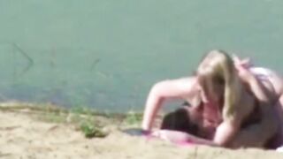 my Stepdaughter caught with her BF on the beach