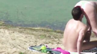 my Stepdaughter caught with her BF on the beach