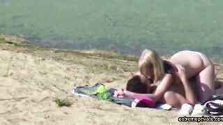 my Stepdaughter caught with her BF on the beach