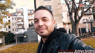 Risky Outdoor Sex Date with german blonde 18 hoe