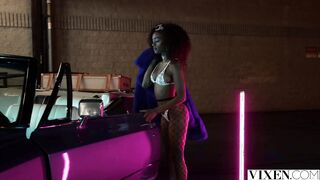 VIXEN Seductress Scarlit on the prowl finds Ariana & Manuel two
